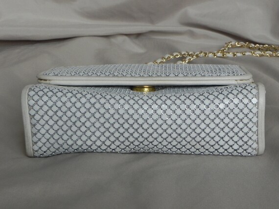 Small White Mesh Whiting and Davis Shoulder bag C… - image 5