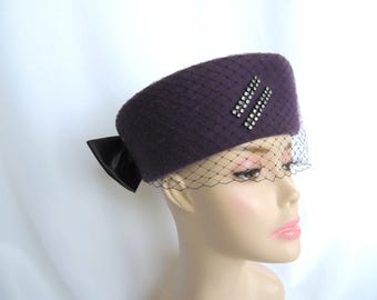 Mr. R Purple Cocktail Hat (8) - Etsy New Zealand