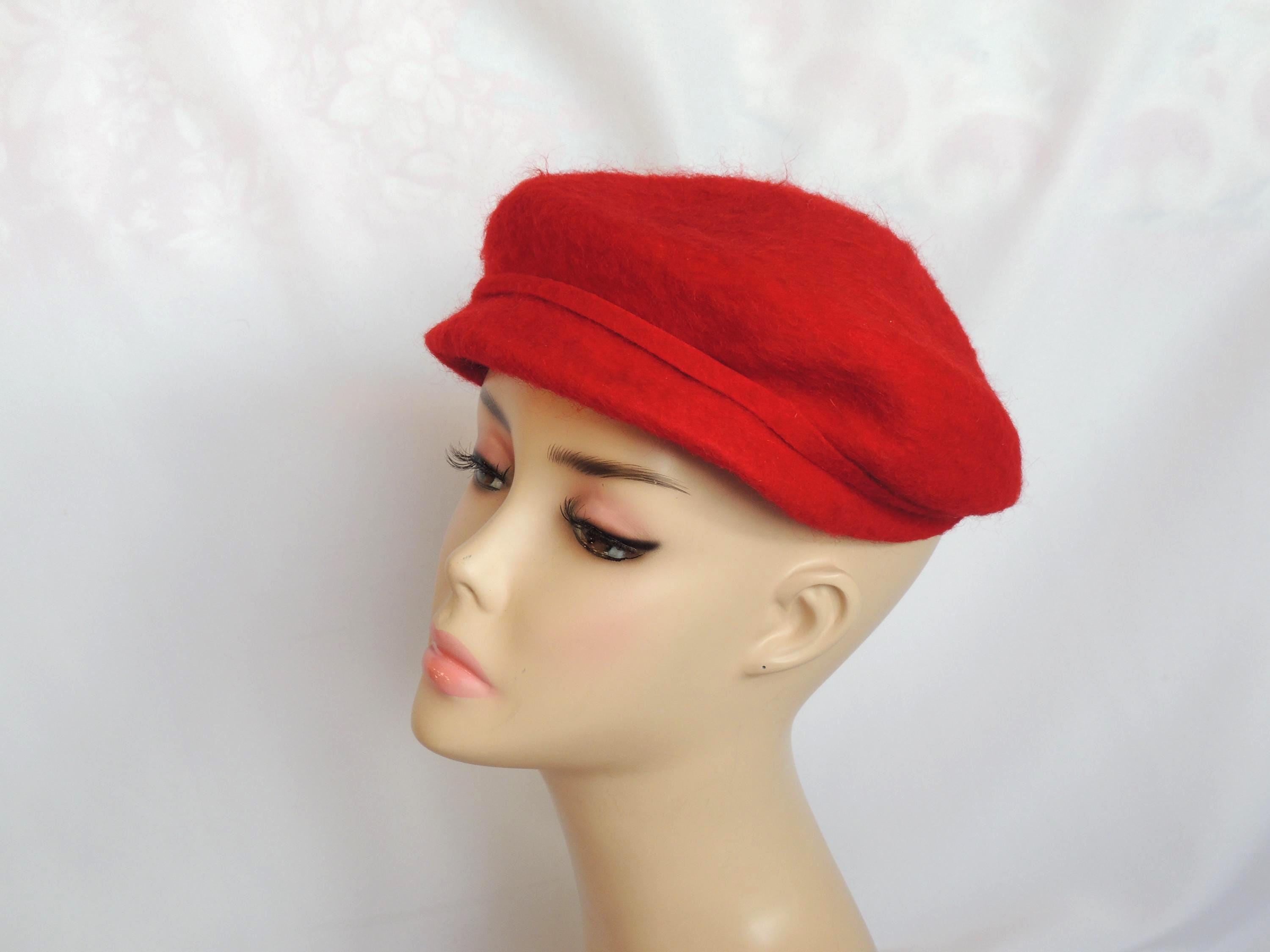Vintage 1950s Navy Velour Tilt Hat Veil Pearl Trim Super Lee Henry Pollak NY Valerie Modes Hat - Etsy main image 2