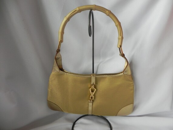 gold gucci bag