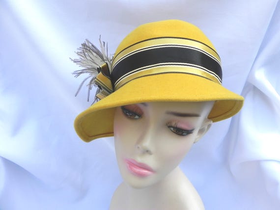 Vtg 60’s Frank’s Girl by Frank Olive NY cloche hat Women main image 3