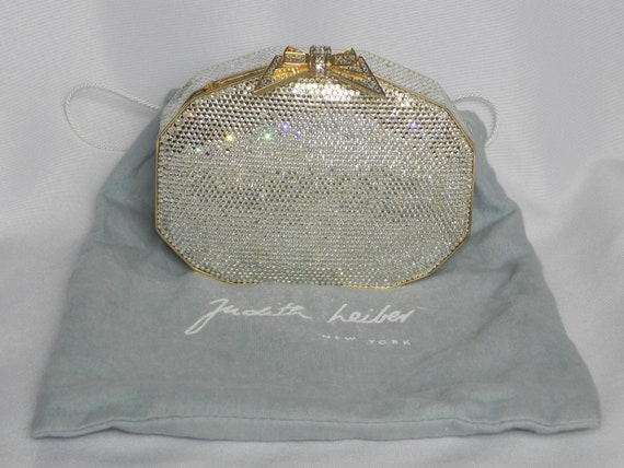 Judith Leiber Crystal Strap Bag