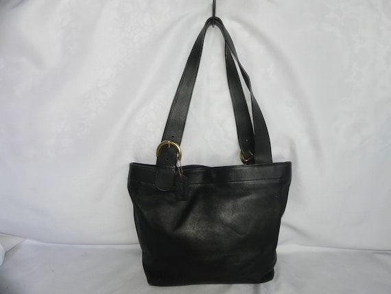 coach large leather tote