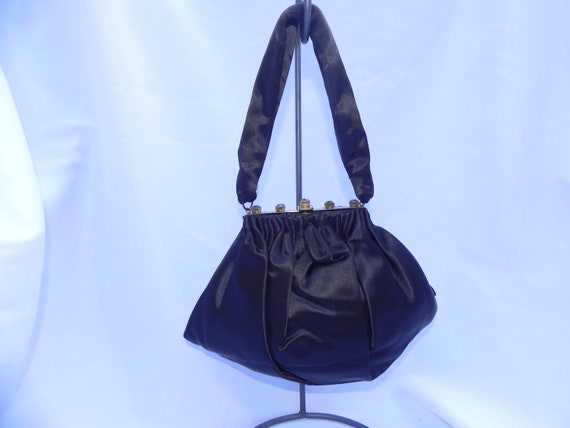 Crown Lewis Mid to Late 30s Suede Handbag