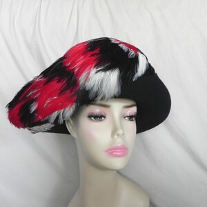 Jack Mcconnell Red Feather Hat - Etsy