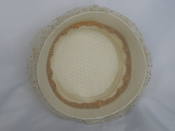 Vintage Off White/Ivory Mid Century Modern MCM Bu… - image 7