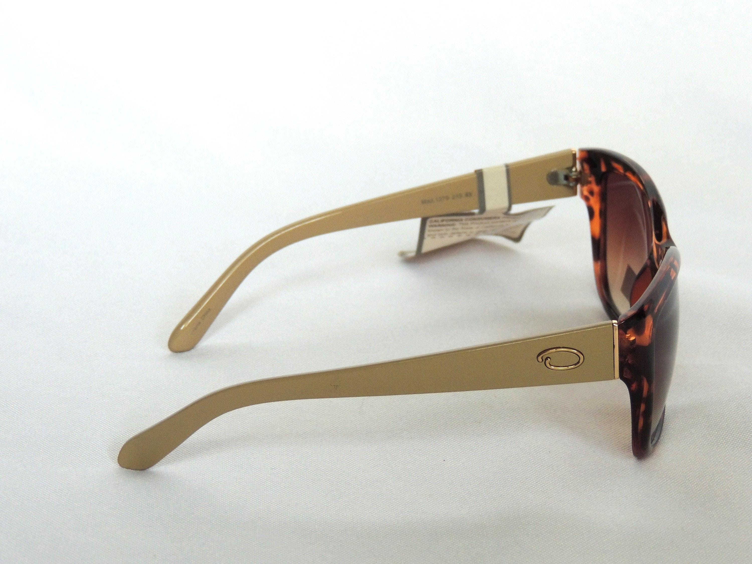Oscar de la Renta Allure Sunglasses Brown Pink Tortoise Gold Elegant New Allure - Midnight Pink Tortoise Polarized – Shady Rays  main image 3