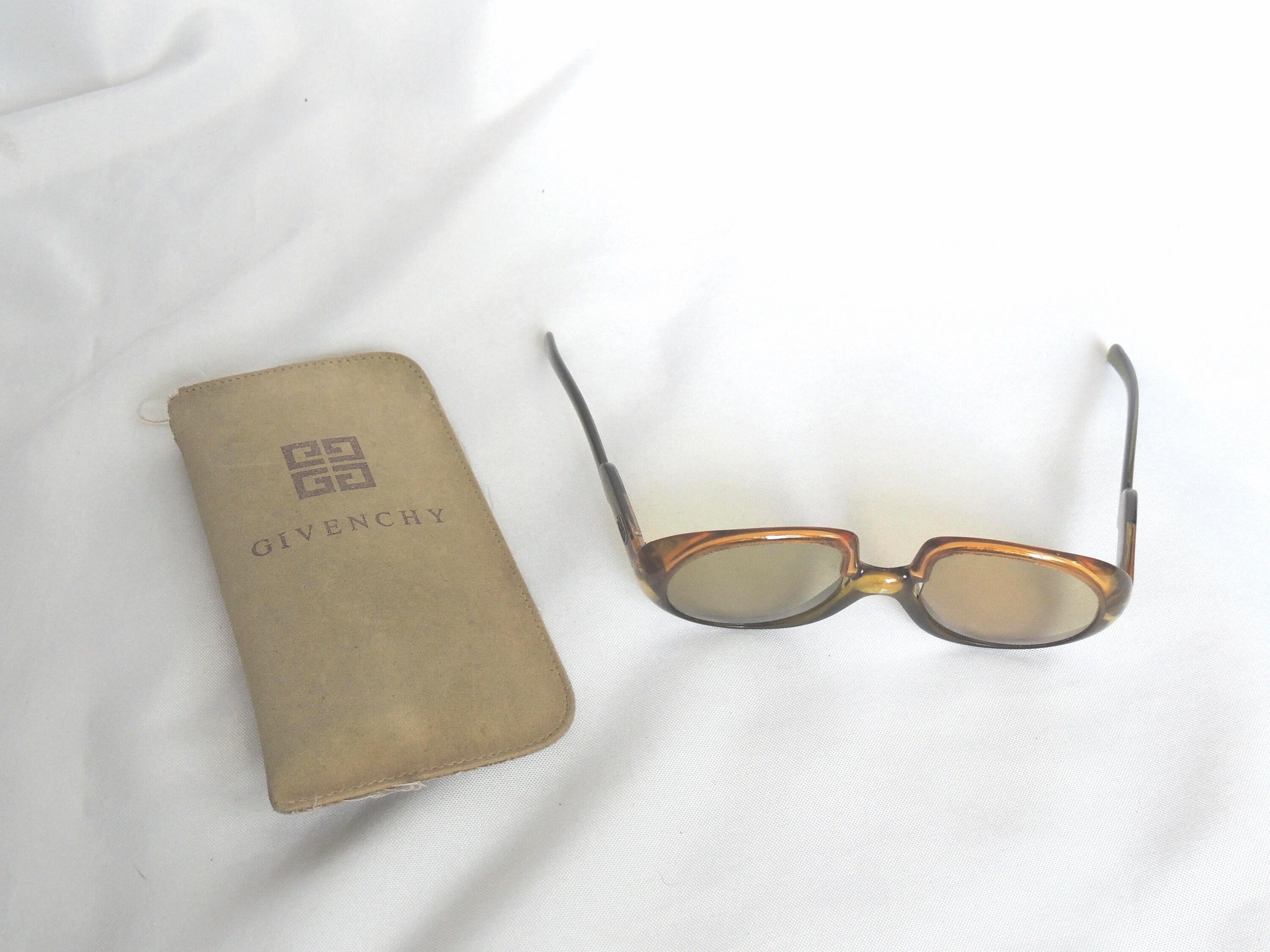 Vintage Givenchy Designer 1970's Oversized Boho Hippie Amber