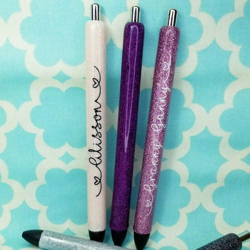 Glitter Pens Ink Joy Gel Glitter Pen Custom Glitter Pen Etsy