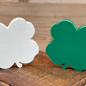Handmade Wood shamrock