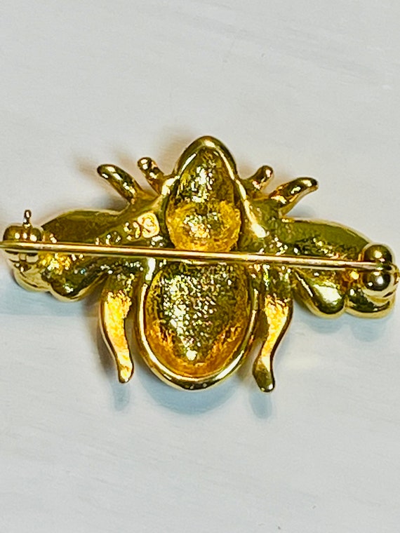 Vintage Museum of Fine Arts bee brooch - image 2