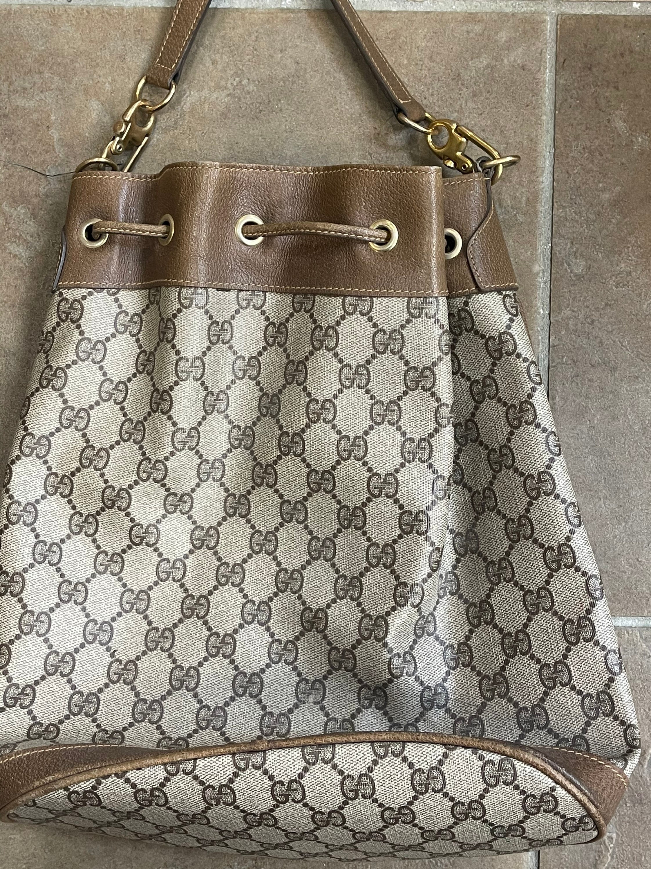 Vintage Gucci Bucket Bag Etsy