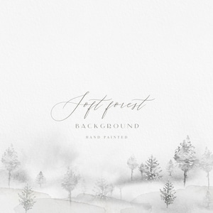 Winter Clipart Landschaft Clipart Aquarell Landschaft Natur Clipart Winter Clipart Aquarell Weihnachten Wald Kiefer Bäume PNG