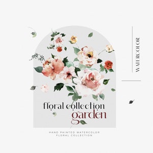 Aquarell Blumensträuße Aquarell Clipart Sommer Herbst Blumen Floral Clipart Hochzeit Clipart Herbst Clipart Digital PNG Garten Clipart