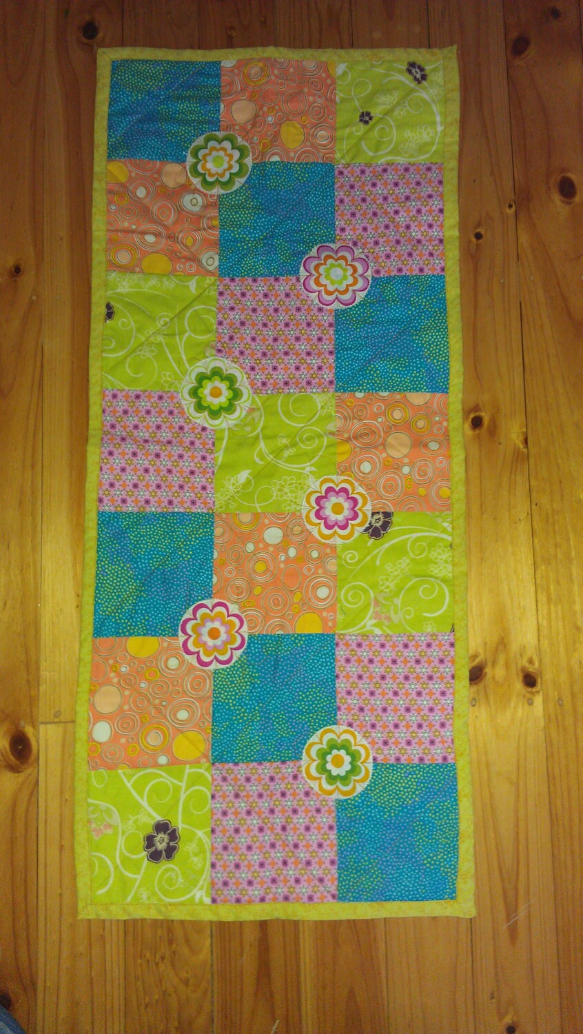 Bed Lap Quilt Cot Size Runner Precut Fabric Kit & Pattern Etsy