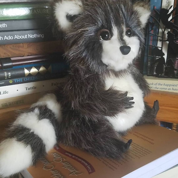 Baby raccoon stuffed animal hotsell