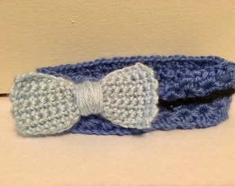 Diadema de ganchillo de Cenicienta