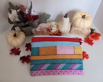 Esqueleto Pareja Color Bloque Bolsa de cremallera