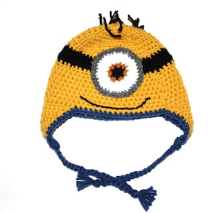 Gehaakte Minion hoed