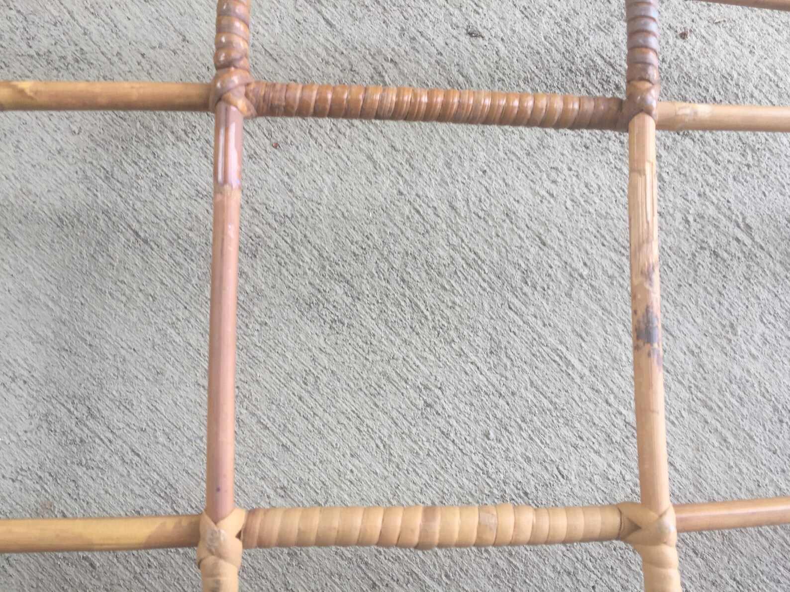 Beautiful Vintage Bamboo Casserole Basket/holder. Great Etsy