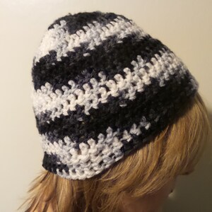 Black Ombre Beanie