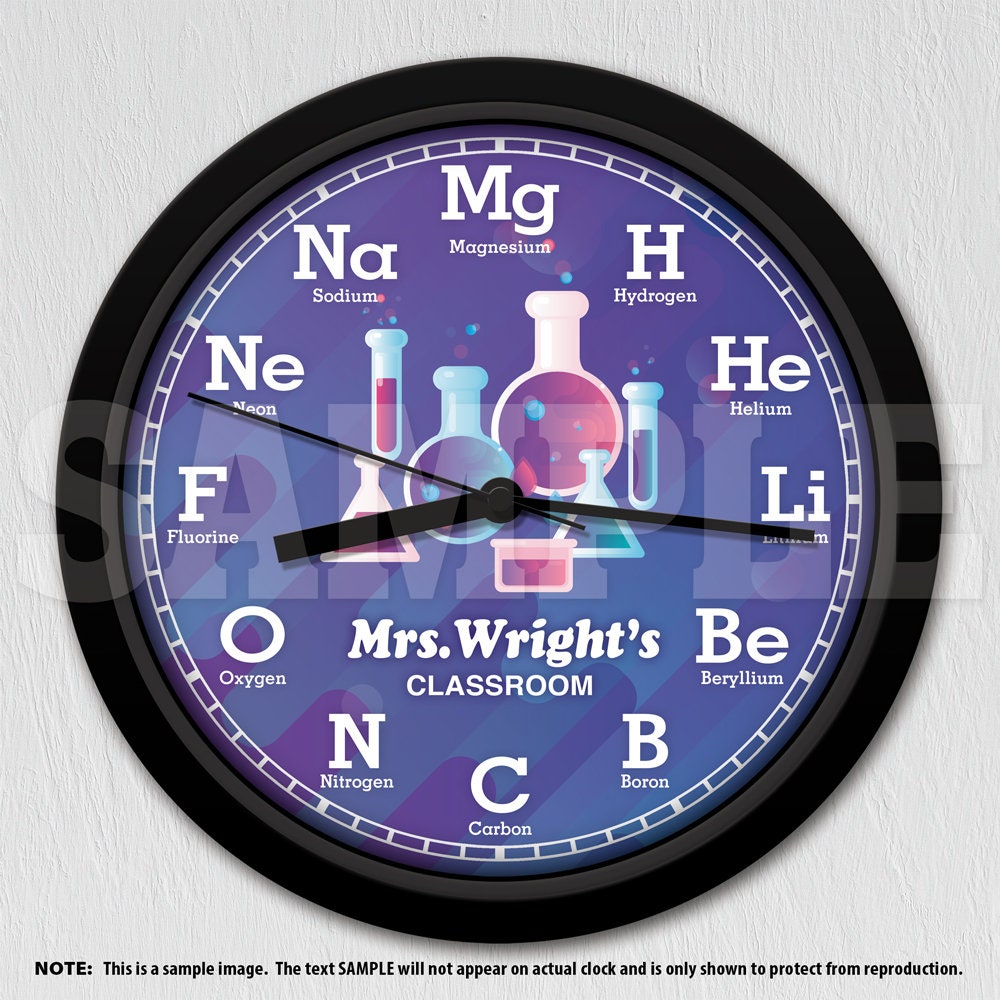 Home Décor Home & Living Teacher Gift ITEM#093 Chemistry Science ...