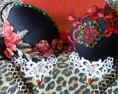 Rave bra Dia de los muertos. Cupsize EU CN 80B. Approximatly EU size medium.
