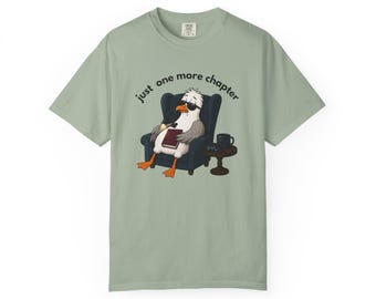 Nur noch ein Kapitel Shirt, lustiges Buch-Liebhaber-T-Shirt, Lese Shirt, Leseratten-T-Shirt, gemütliches Lesergeschenk