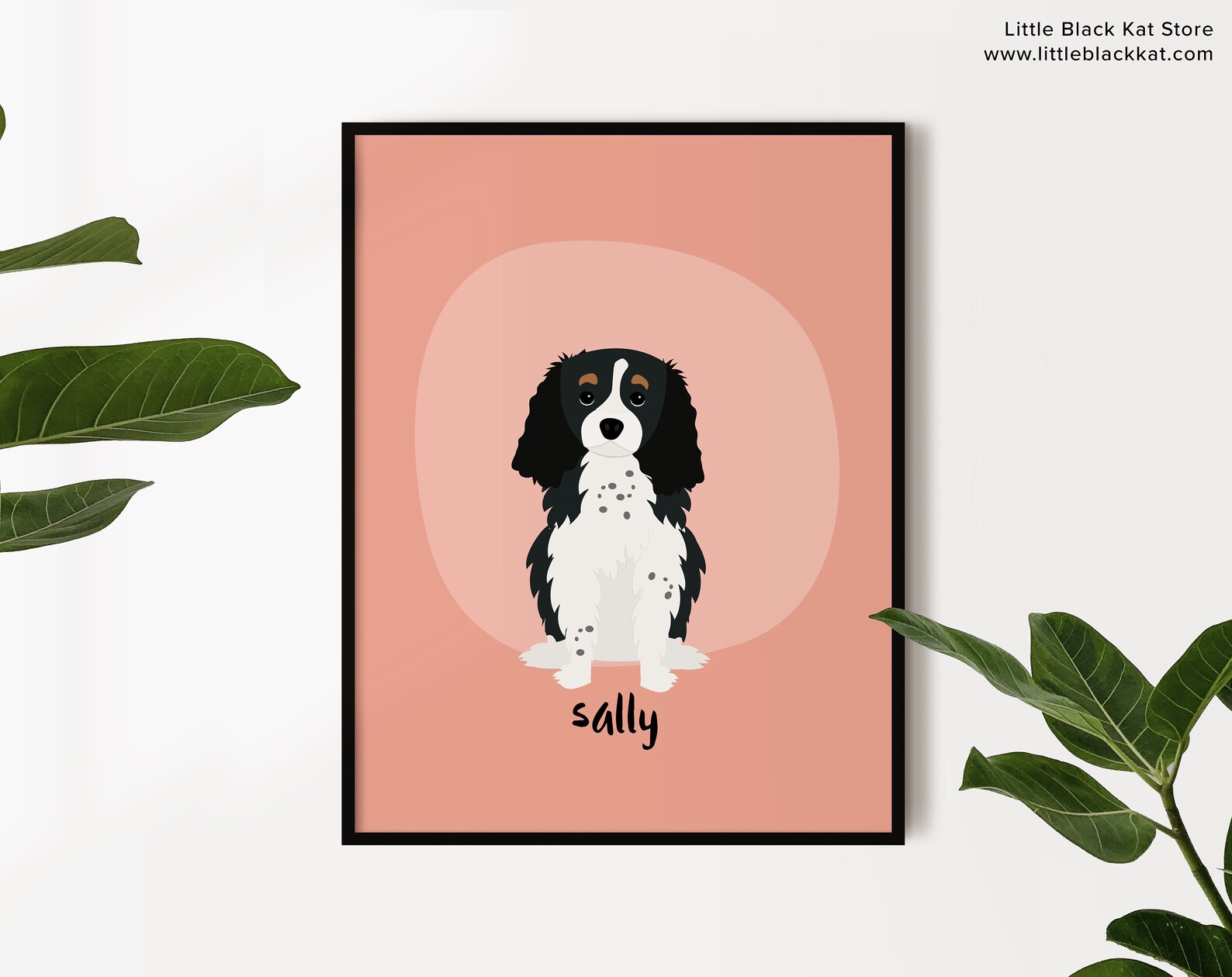Custom Dog Portrait illustration Personalised Pet Portrait Etsy