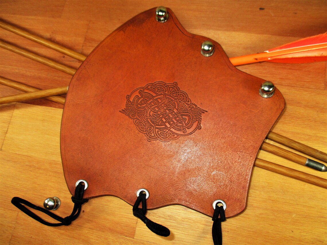 Traditional Archery Arm Guard Bracer Personalized Name Etsy