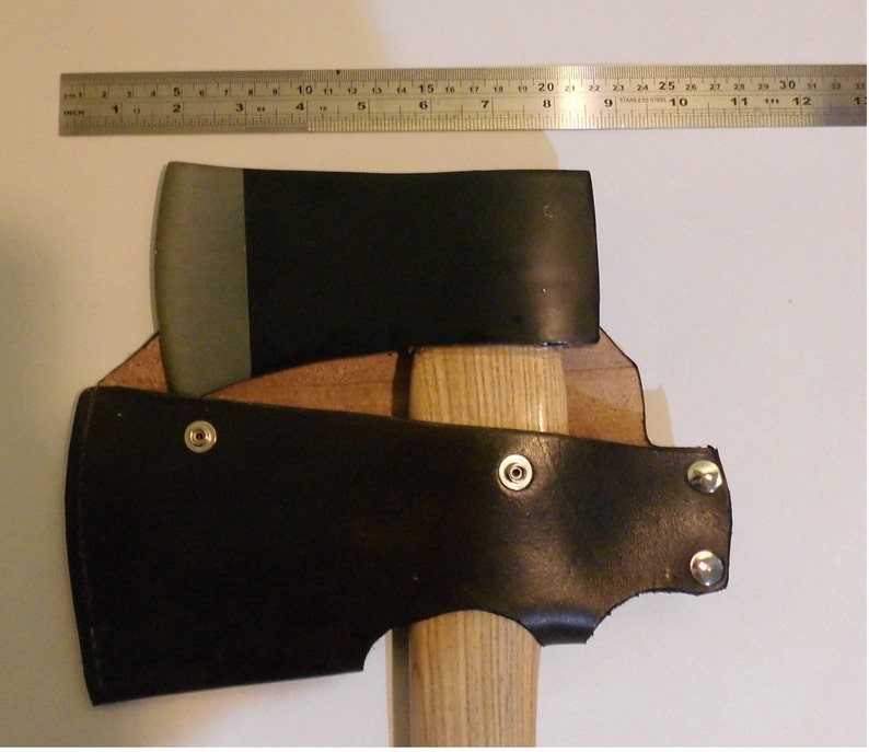 Axe Cover Personalized Leather . Ax Etsy