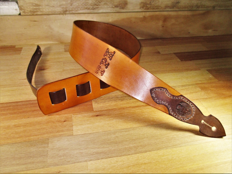 Guitar Strap Custom Personalized Name or Initials Full Etsy Australia