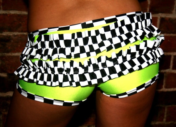 Funki-B Dribbles frilly skirt with built in knickers lots of colours rave plur