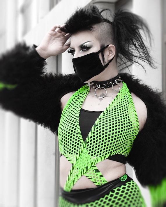 Cyber Rave Fabric, Wallpaper and Home Decor