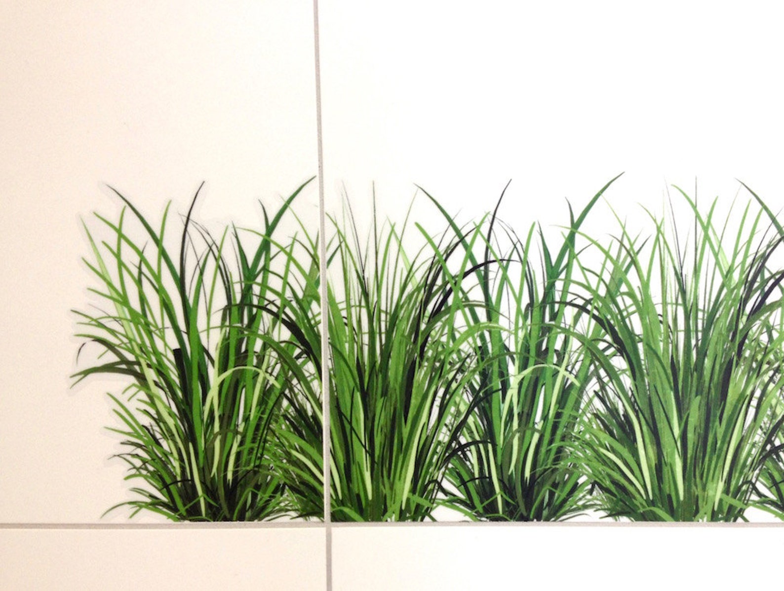 Wall Decals Grass Home Décor Kitchen Décor Grass Decal Etsy