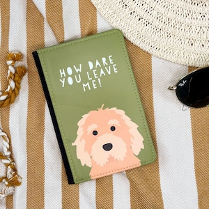 Personalised Dog Breed Passport Cover