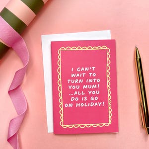 Carte Wordy amusante pour la fête des mères