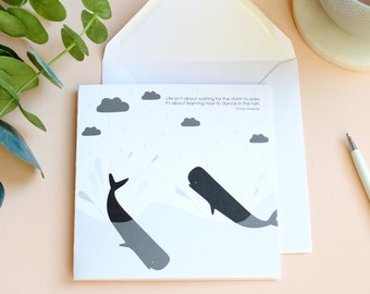 Dancing In The Rain, Storm Whale Card