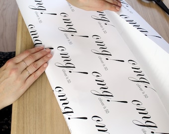 Personalised Funny Age, Birthday Milestone Wrapping Paper
