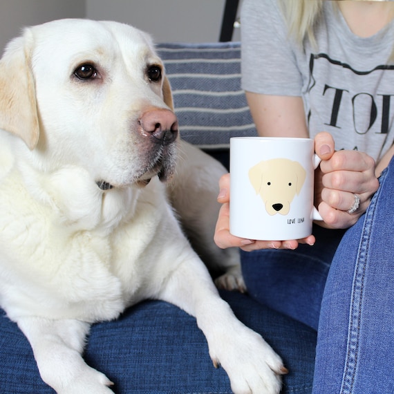 Personalised Dog Mug: 'Favourite Human' Ceramic Mug