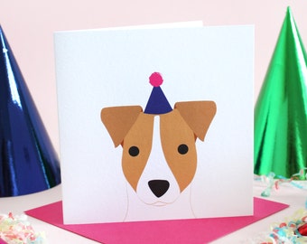 Birthday Jack Russell Card
