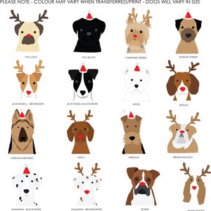 Personalised Dog Christmas Wrapping Paper image 4