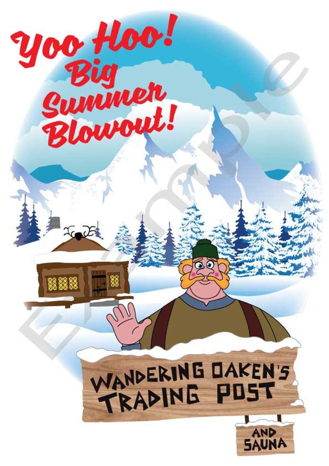 Frozen Yoo Hoo Big Summer Blowout La Reine Des Neiges Print Direct