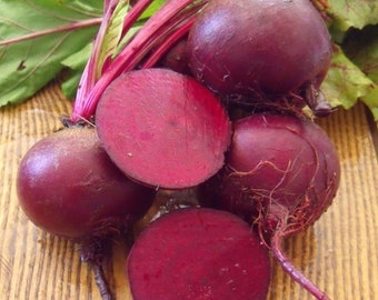 Detroit Dark Red Beets Seed - Heirloom Beet Root Vegetable Seeds (0.50oz or 1oz)