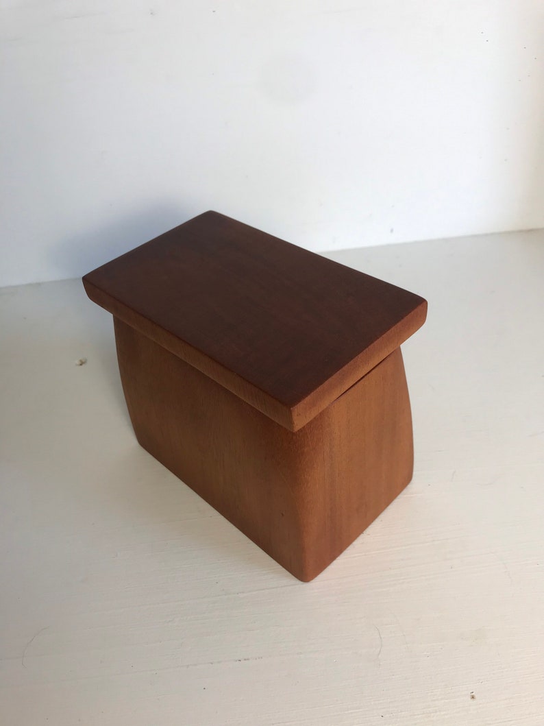 New Home Decorative Wood Box With Lid Housewarming Gift 5th Anniversary Wood Paper Clip holder Christmas Gift for Her Jewelry Storage