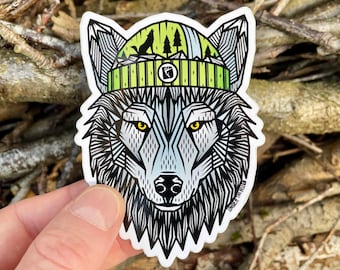 Alpha Wolf Sticker