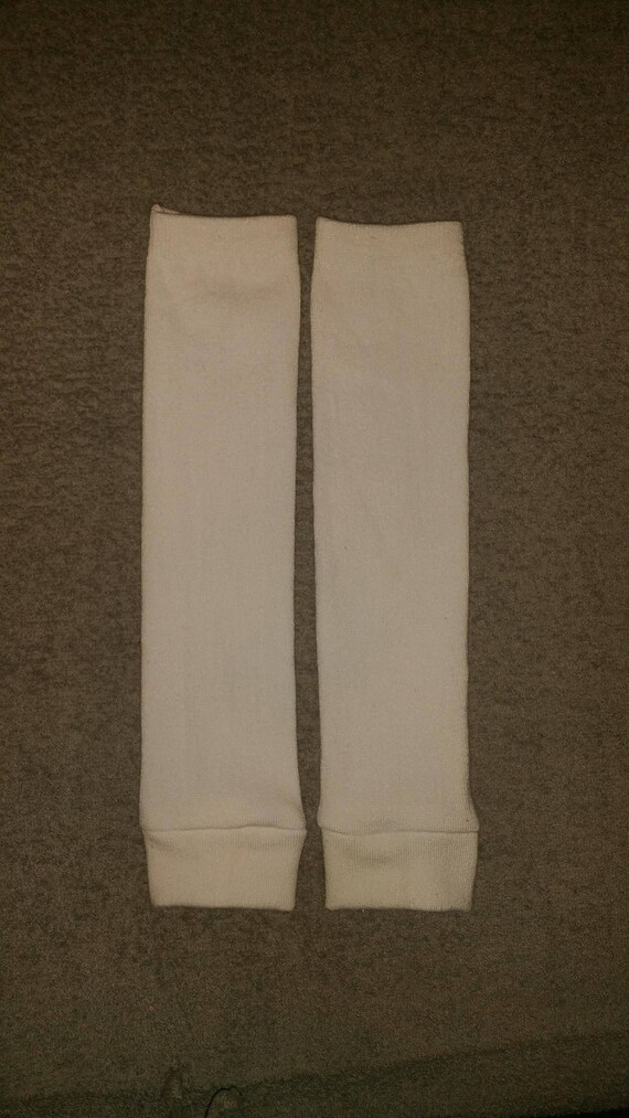 Solid White Leg Warmers. 12 Inches Long. Ready to Ship. Etsy