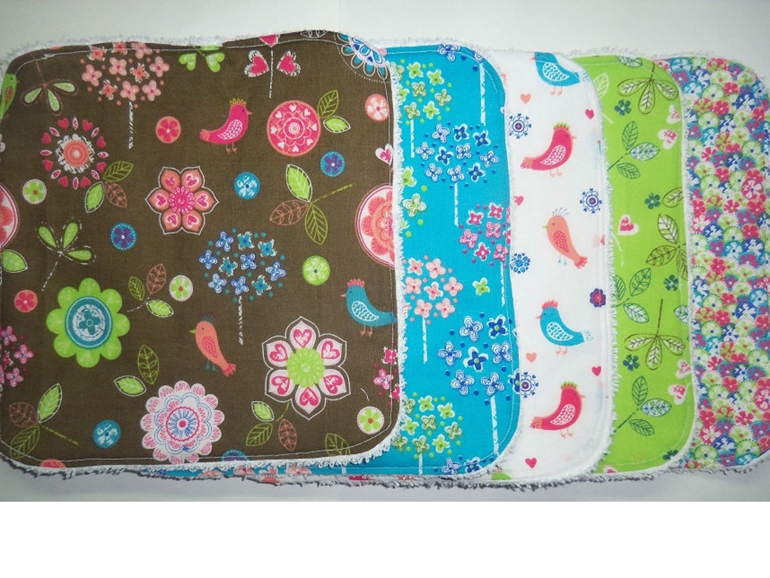 Washcloths, Baby Washcloths, Baby Wipes, Childrens Washcloths, Girl