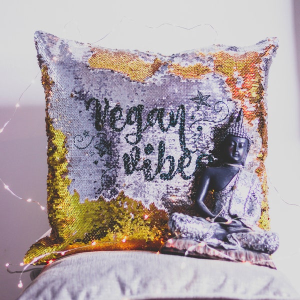Sequin Pillow Etsy UK