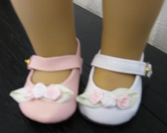 DOLL Shoes 44mm CREAM Ellowyne Patience /& NuMood Flats,